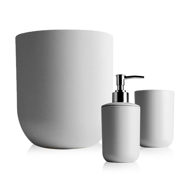 Gray Bathroom Set